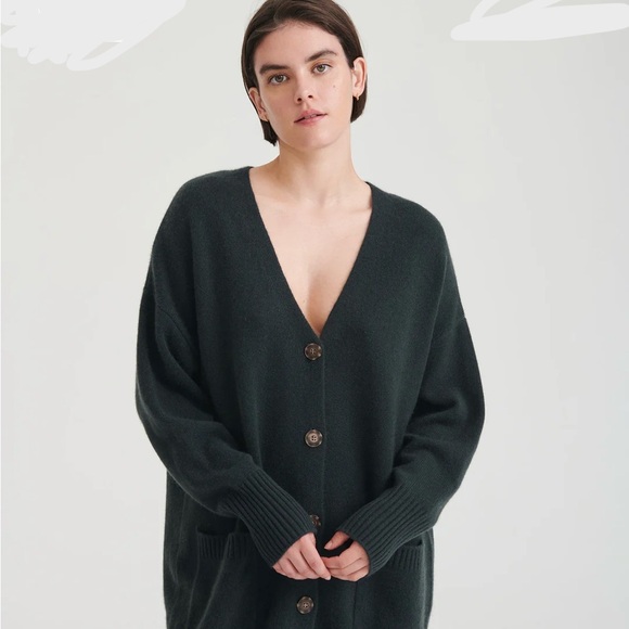 NAADAM Luxe Grandpa Cardigan - Picture 8 of 9